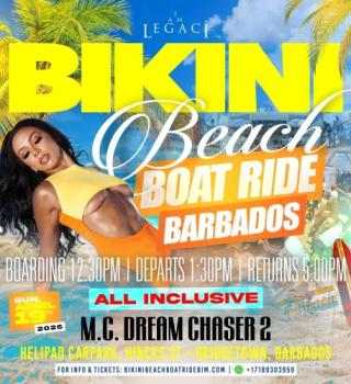 Bikini Beach Boat Ride Barbados | All-Inclusive 