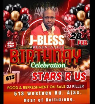 J-bless present STARS R US 