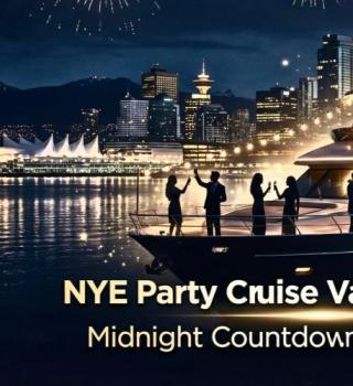 NYE Party Cruise Vancouver 2026 | Midnight Countdown on the Waters 