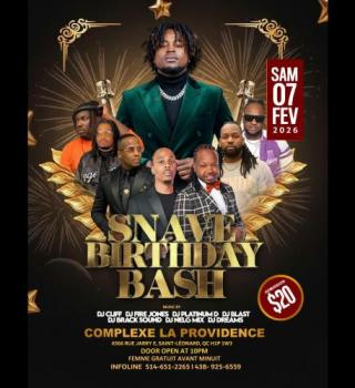 Snave Birthday Bash 2026 