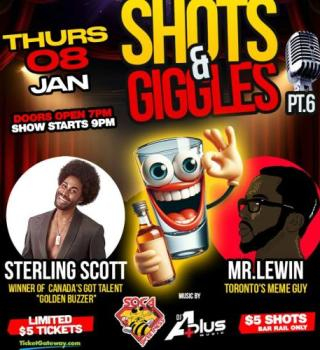 SHOTS & GIGGLES Comedy Show PT 6 