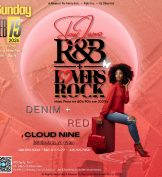 Slow Jamz | R N’ B + Lover’s Rock {denim & Red Edition} 