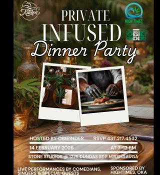 Private Infused Dinner Party ( Valentine’s Day Edition) 