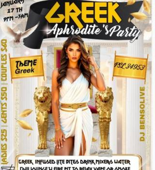 GREEK APHRODITE’S PLAYGROUND PARTY 