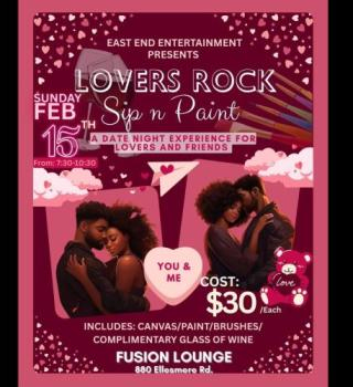 Lovers Rock Sip N Paint 