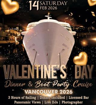 Valentine’s Day Boat Cruise Vancouver 2026 | Dinner & Dance Party 
