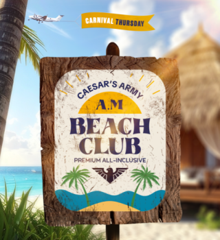 CAESAR’S ARMY A.M BEACH CLUB PREMIUM ALL INCLUSIVE 