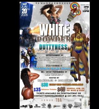 White Powder Duttyness/Beach Wear Edition 