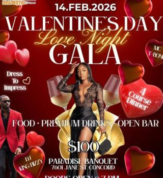 Valentine Day Dinner and Dance Gala 