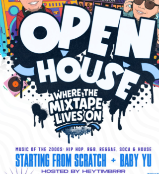 Open House ’the Day Party’ (where The Mixtape Lives On) 3-9pm 