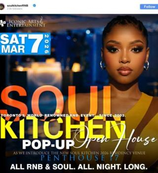 Soul Kitchen: Open House | Sat March 7th 2026 | Penthouse 17 
