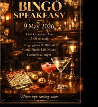 Mother’s Day  BINGO SPEAK EASY 