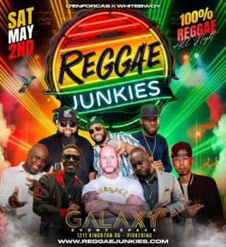 Reggae Junkies - Saturday May 2, 2026 