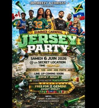 Summer Carnival Jersey Party 