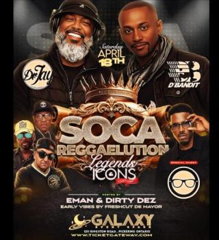 Soca Reggaelution - Legends & Icons 