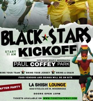 BLACK STARS KICKOFF (AFTER PARTY) 