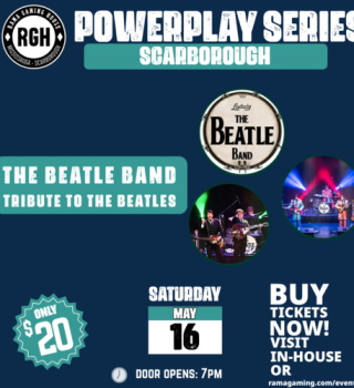 The Beatle Band at Rama Gaming House Scarborough 