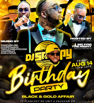 Black & Gold (dj Snoopy Official Birthday Celebration) Motion Party 