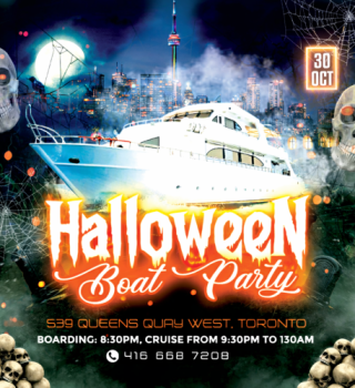 Toronto Halloween Boat Party - Friday, October 30, 2026 