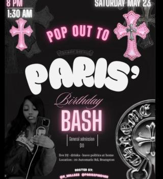 Paris’s birthday bash 