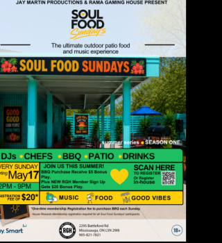 SOULFOOD SUNDAYS @ RGH GRUMPYS & JAY MARTIN 