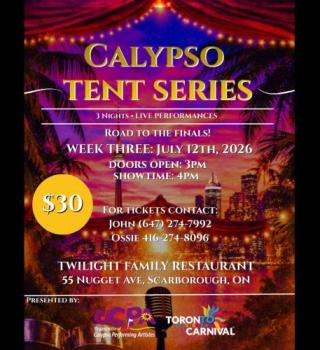 Calypso Tent Series Week 3 