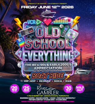 Old School Everything Boat Ride - The Ultimate 80s, 90s, And Early 2000s Appreciation… 