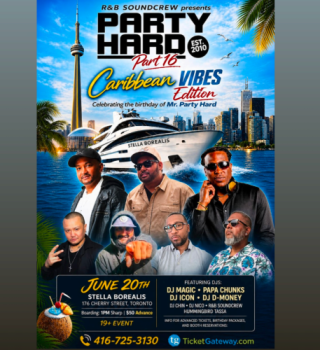 Party Hard Boat Cruise 16 
