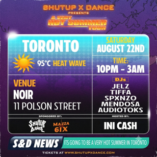 Shut up x dance (A very hot summer tour) 