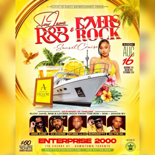 Slowjamz, R&b, Loversrock Sunset Cruise {a Splash Of Yellow} 