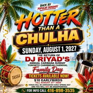 HOTTER THAN A CHULHA - Dj Riyad’s Family Day 