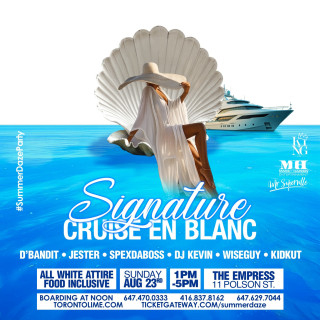 Signature All White Boat Cruise 
