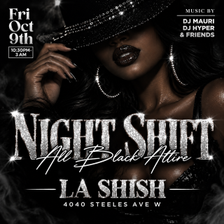 Night Shift The All Black Affair 