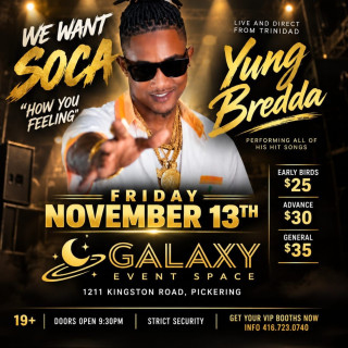 We Want Soca - Yung Bredda Live 