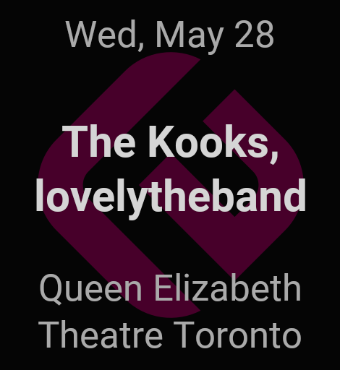 The Kooks & Lovelytheband | Tickets 