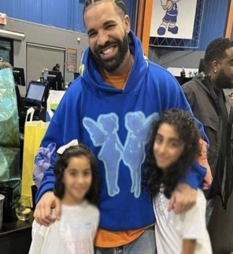 Drake Blue Hoodie 