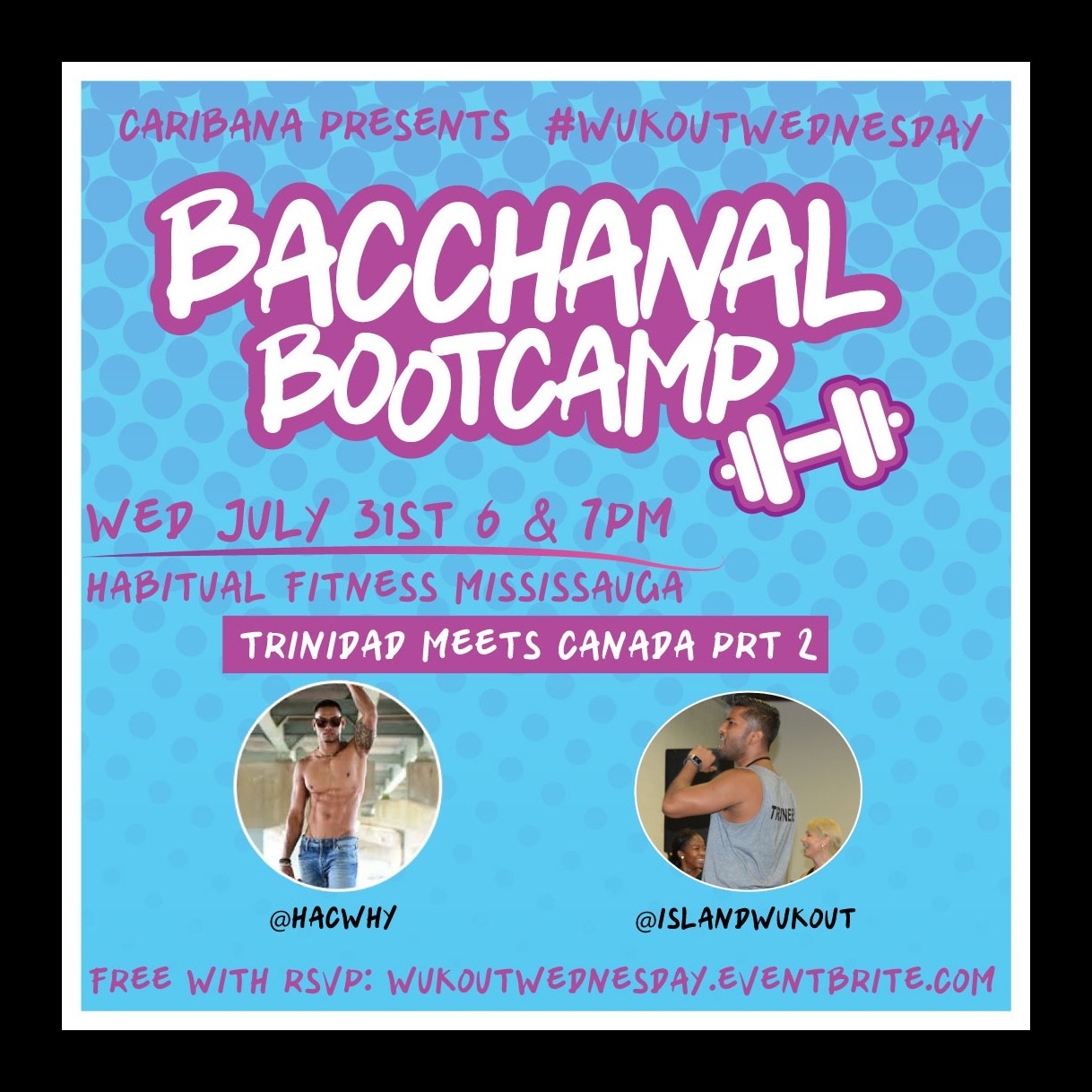 Bacchanal Bootcamp 6pm 