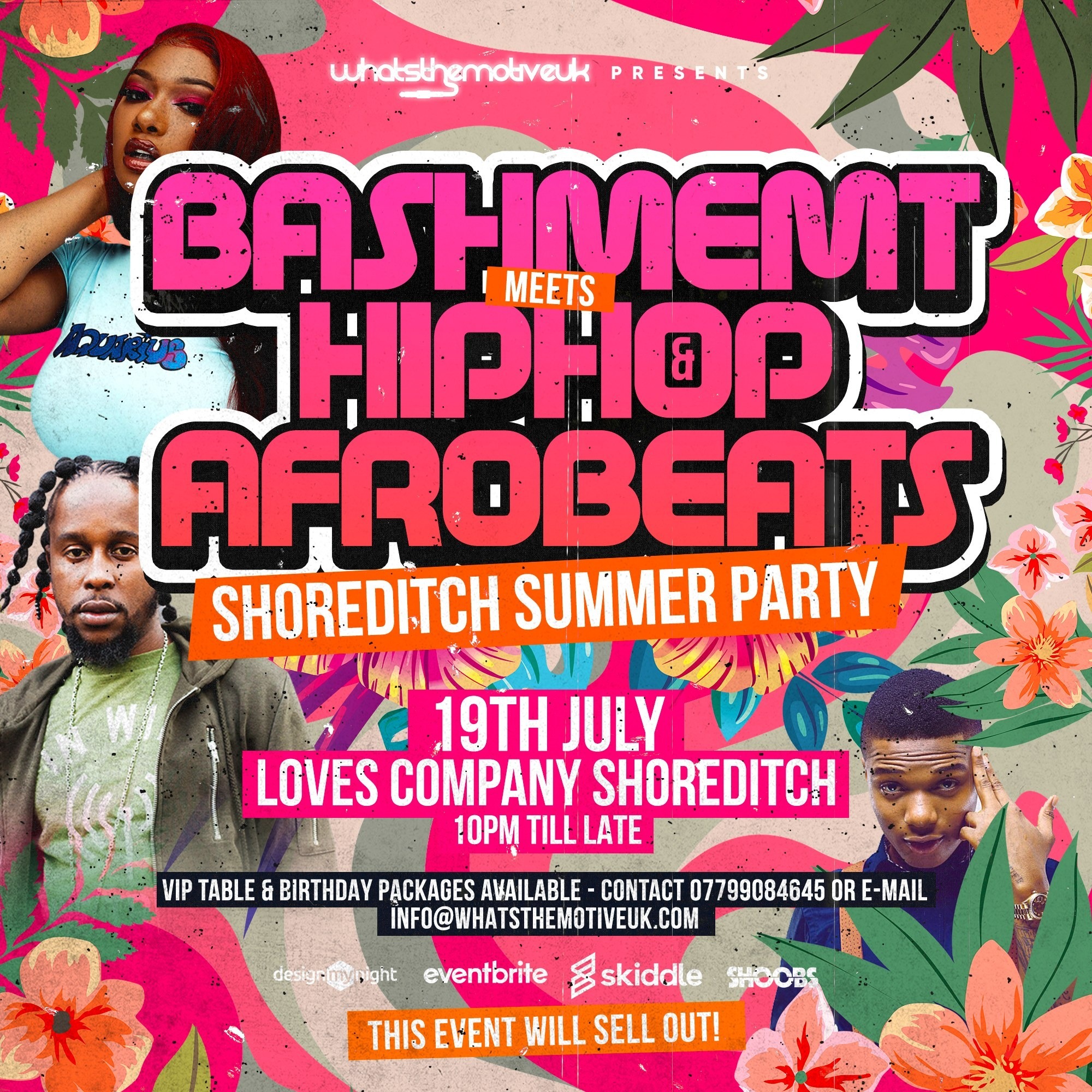 Bashment Meets Hip-hop & Afrobeats 