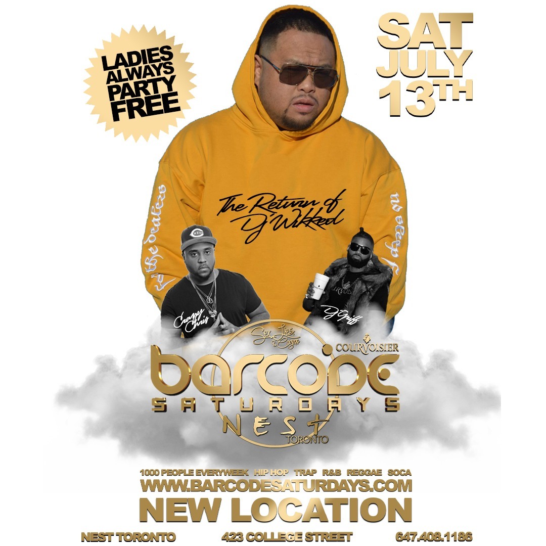 Barcode Saturdays w/ Dj Wikked