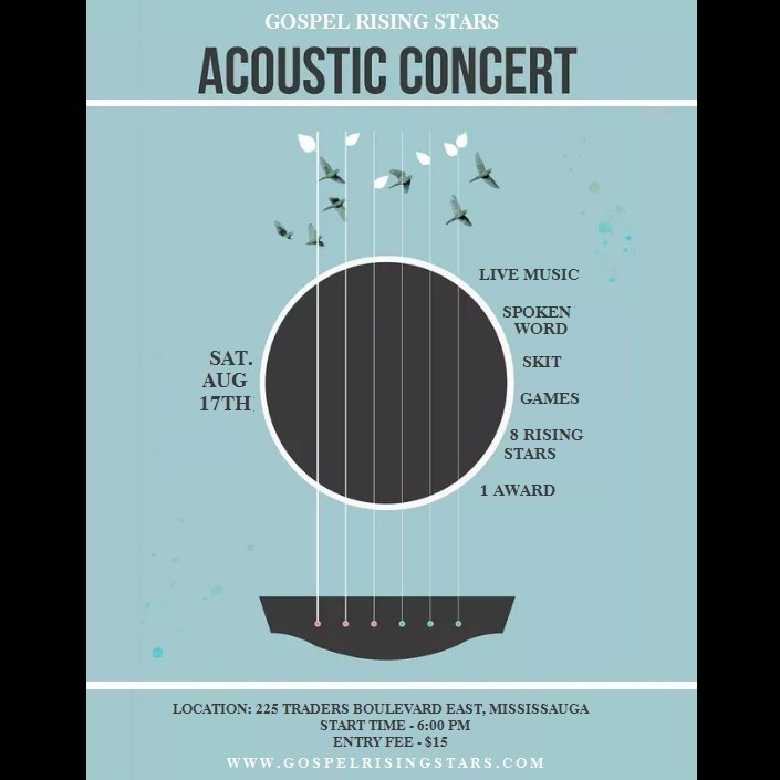 Gospel Rising Stars - Acoustic Concert