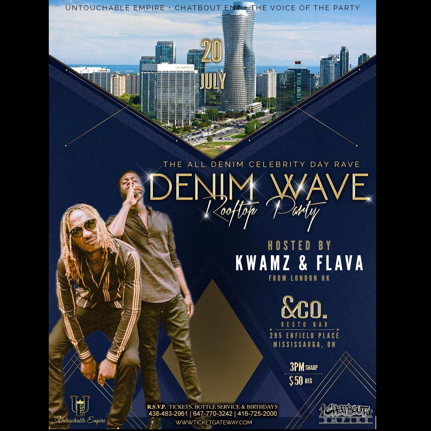 THE ALL DENIM CELEBRITY DAY RAVE ( DENIM WAVE )