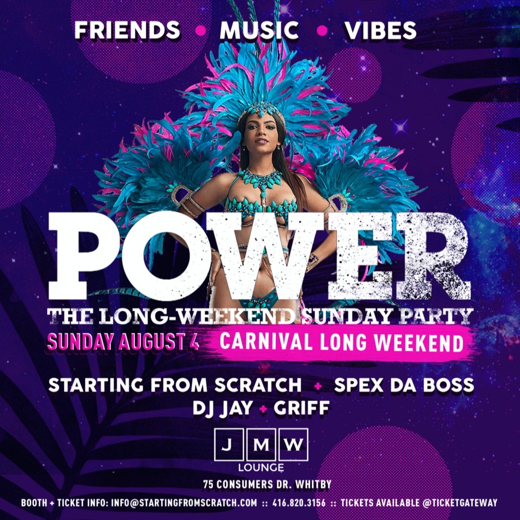 Power - The Sunday Long Weekend Party ( Aug 4th ) Carnival Weekend 