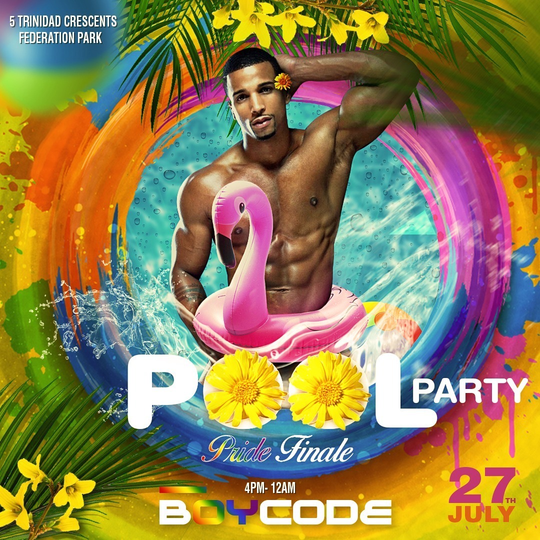 BOY CODE POOL PARTY