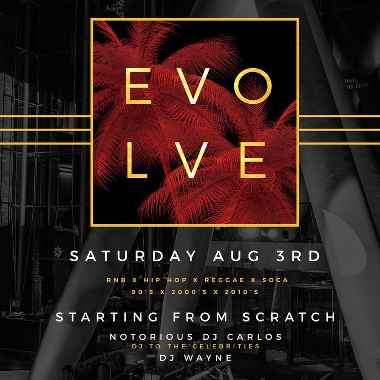 EVOLVE CARNIVAL 2019 25 + DJ STARTING FROM SCRATCH