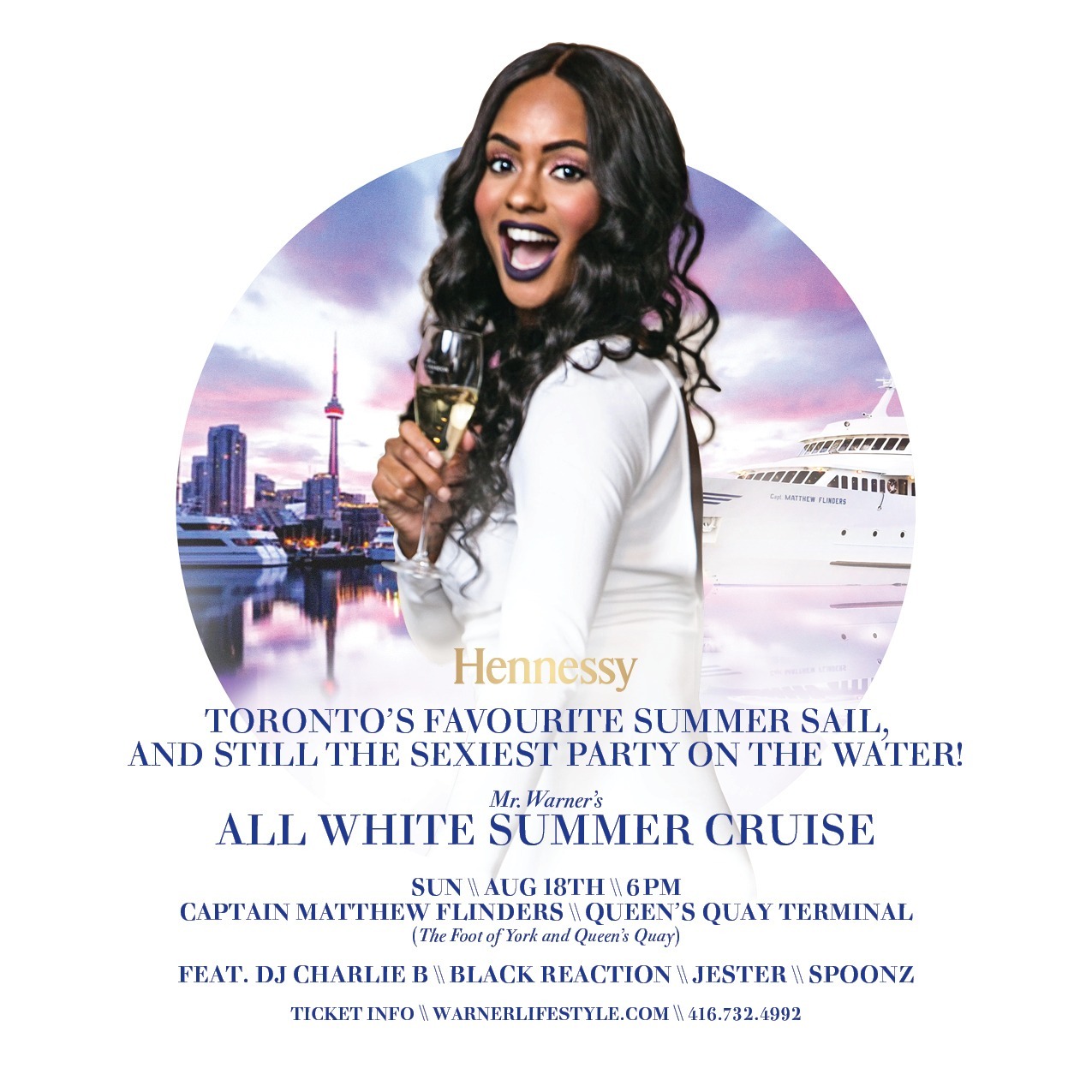 Mr. Warner's All White Summer Cruise
