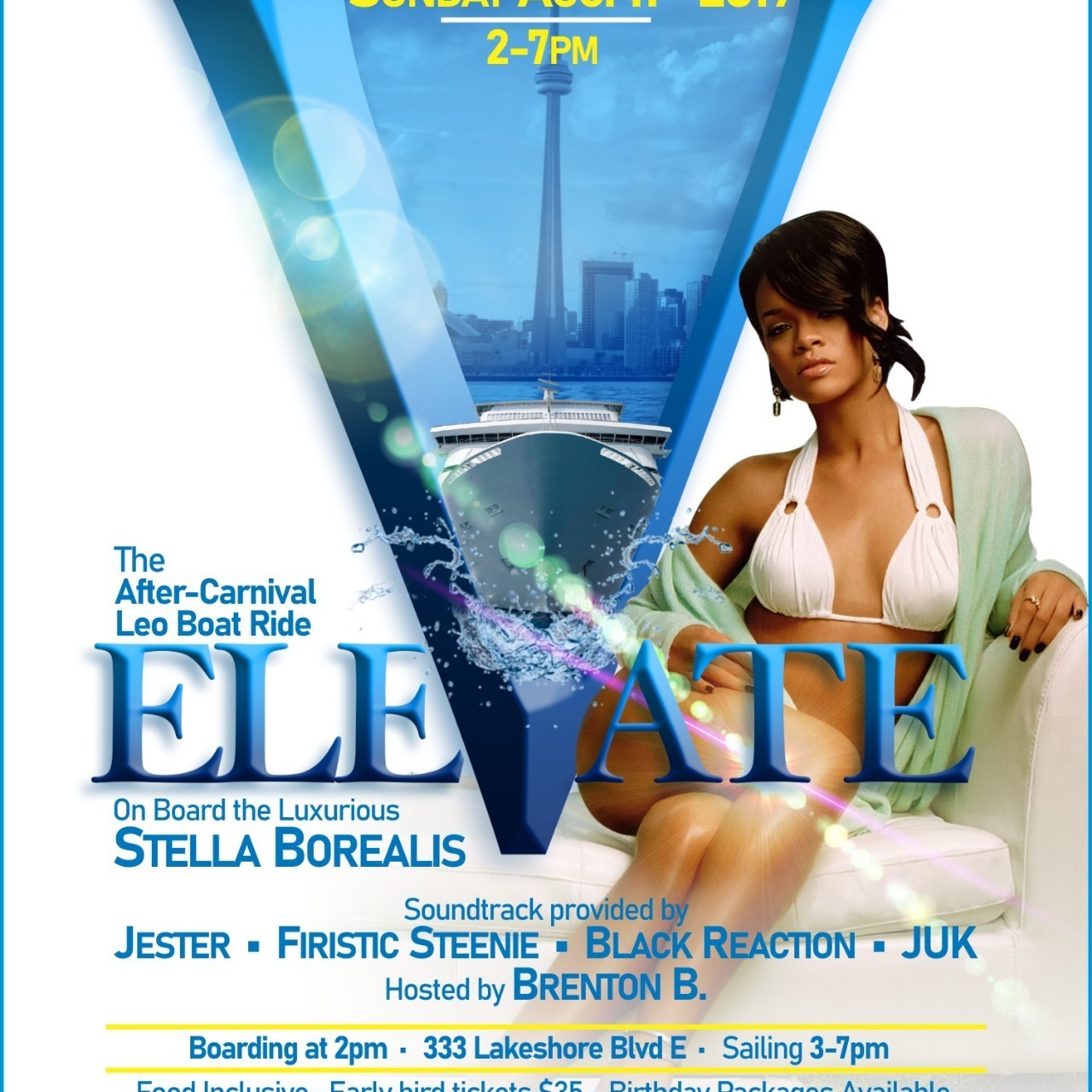 ELEVATE :: The After Carnival Leo Boat Ride
