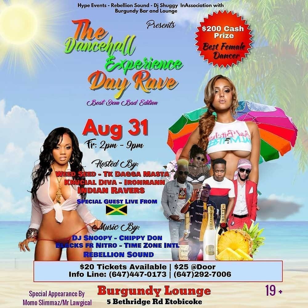 The Dancehall Experience Day Rave