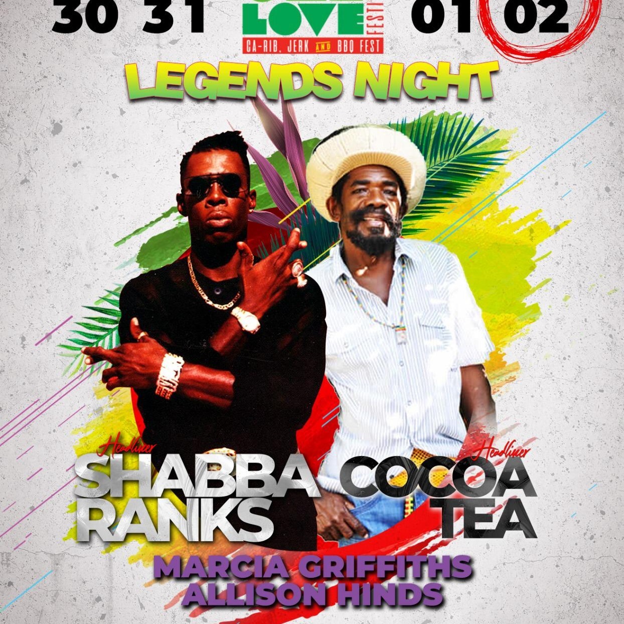 One Love Festival Reggae Night Ft Shaba Ranks And Cocoa Tea Toronto ...