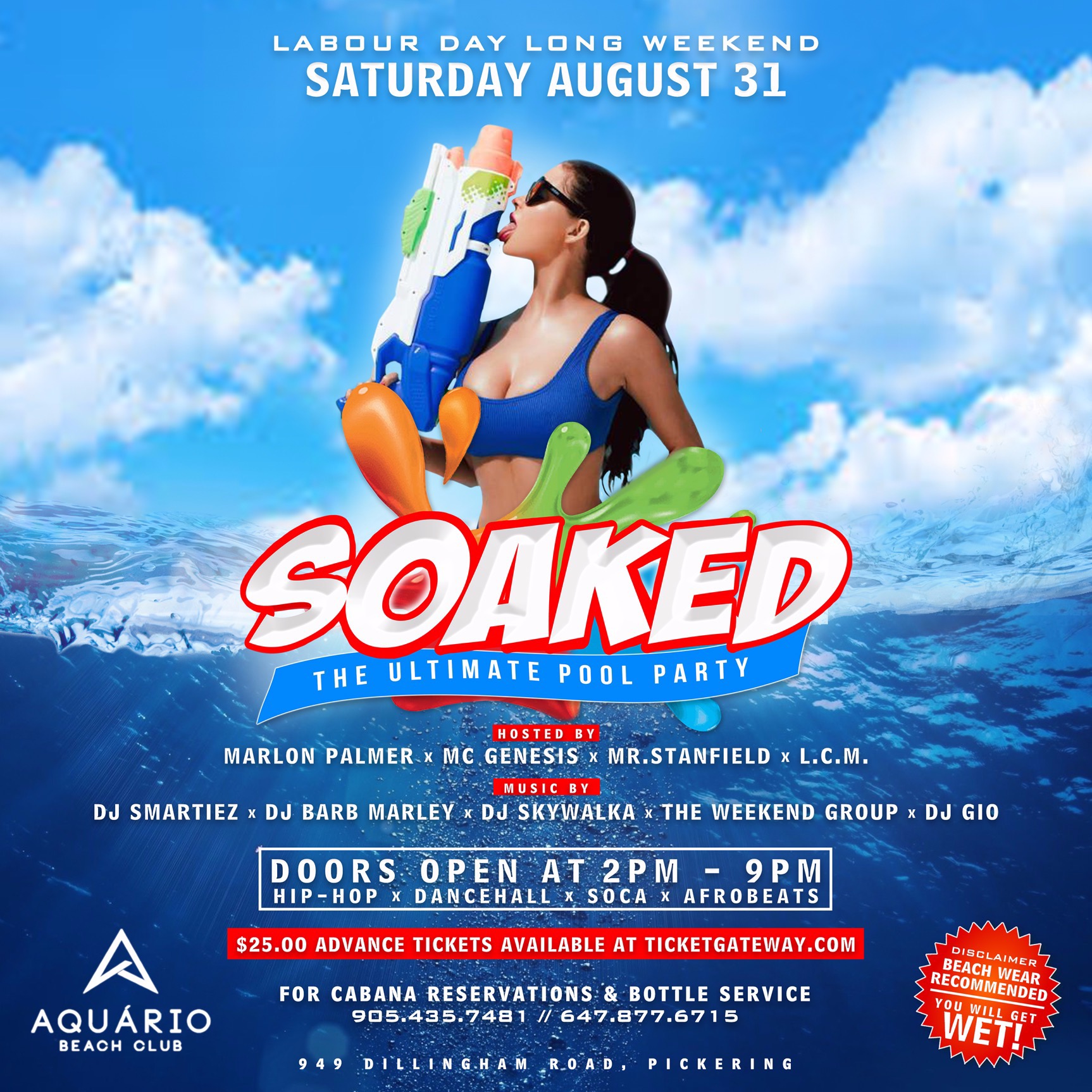 SOAKED - The Ultimate Pool Party
