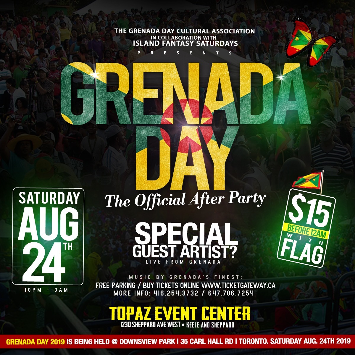 Grenada Day The Official After Party 2019